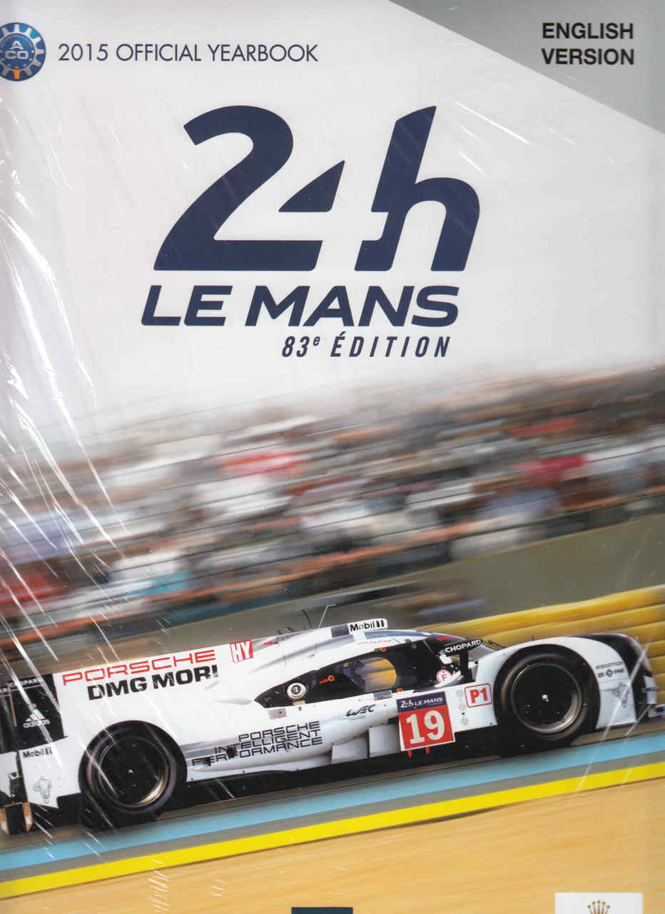 Le Mans 24 Hours 2015 Yearbook  - front