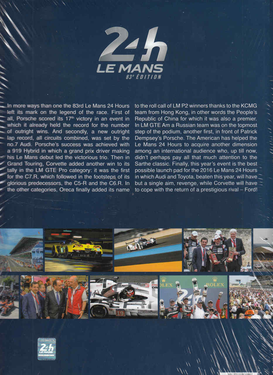 Le Mans 24 Hours 2015 Yearbook  - back