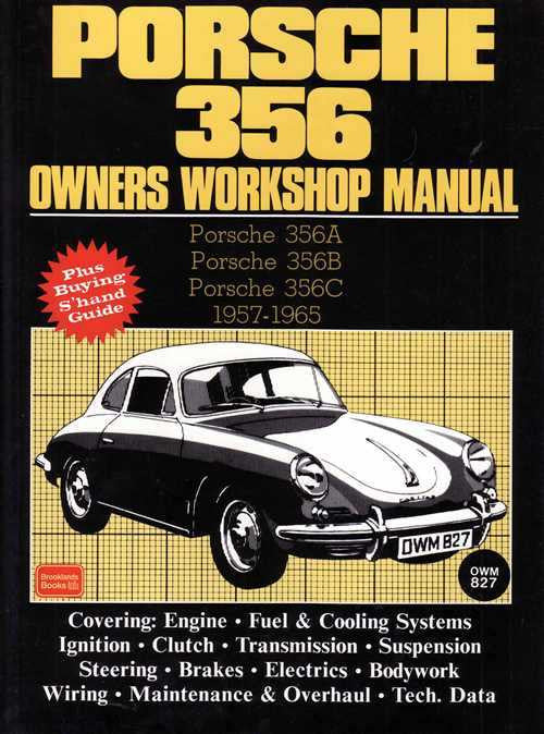 Porsche 356 1957 - 1965 Owners Workshop Manual