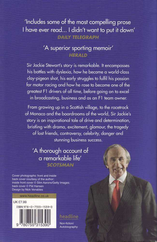 Jackie Stewart: Winning Is Not Enough (The Autobiography)