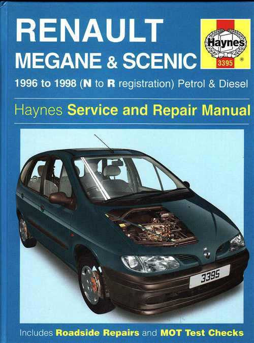 Renault Megane &amp; Scenic 1996 - 1998 Workshop Manual