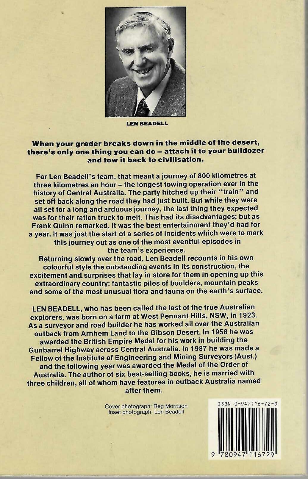 Hardcover book back cover with author portrait, description text, and barcode