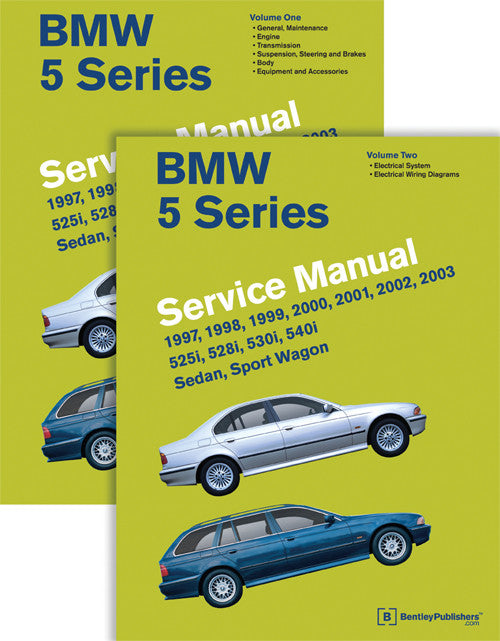 BMW 5 Series E39 525i, 528i, 530i, 540i 1997 - 2003 Workshop Manual