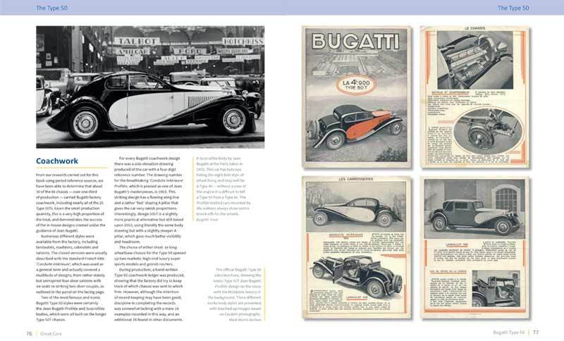 Bugatti Type 50 - The autobiography of Bugatti's first Le Mans car (Great Cars No 13)