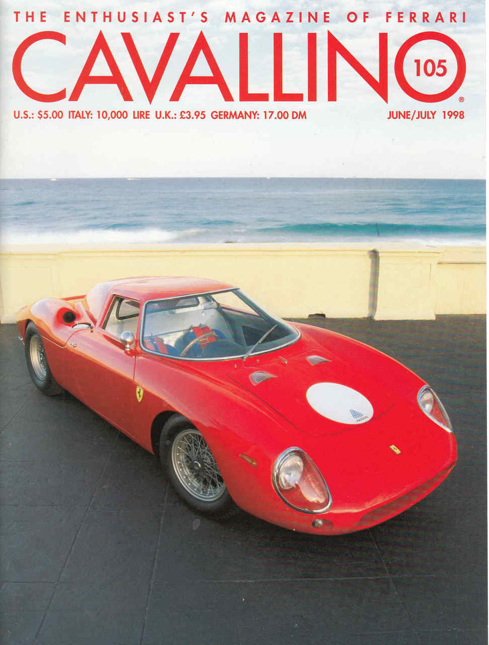 Cavallino The Enthusiast's Magazine of Ferrari Number 105 (CAV105)