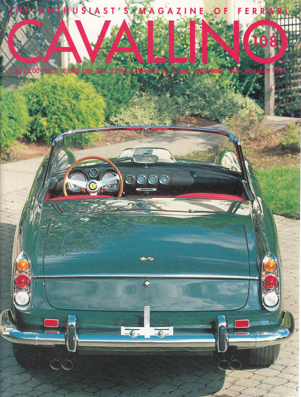 Cavallino The Enthusiast's Magazine of Ferrari Number 108 (CAV108)