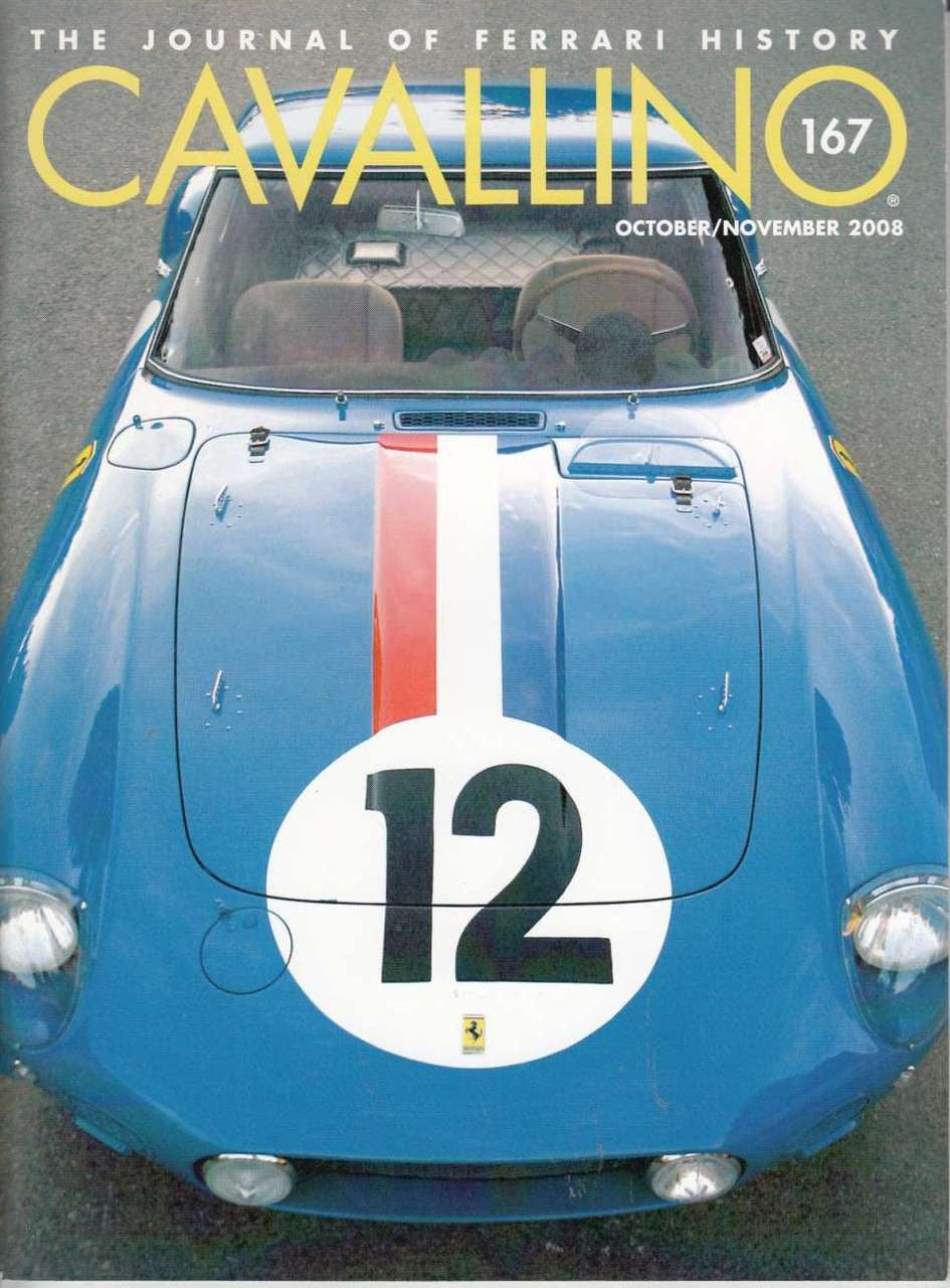 Cavallino The Enthusiast's Magazine of Ferrari Number 167 Oct/Nov 2008