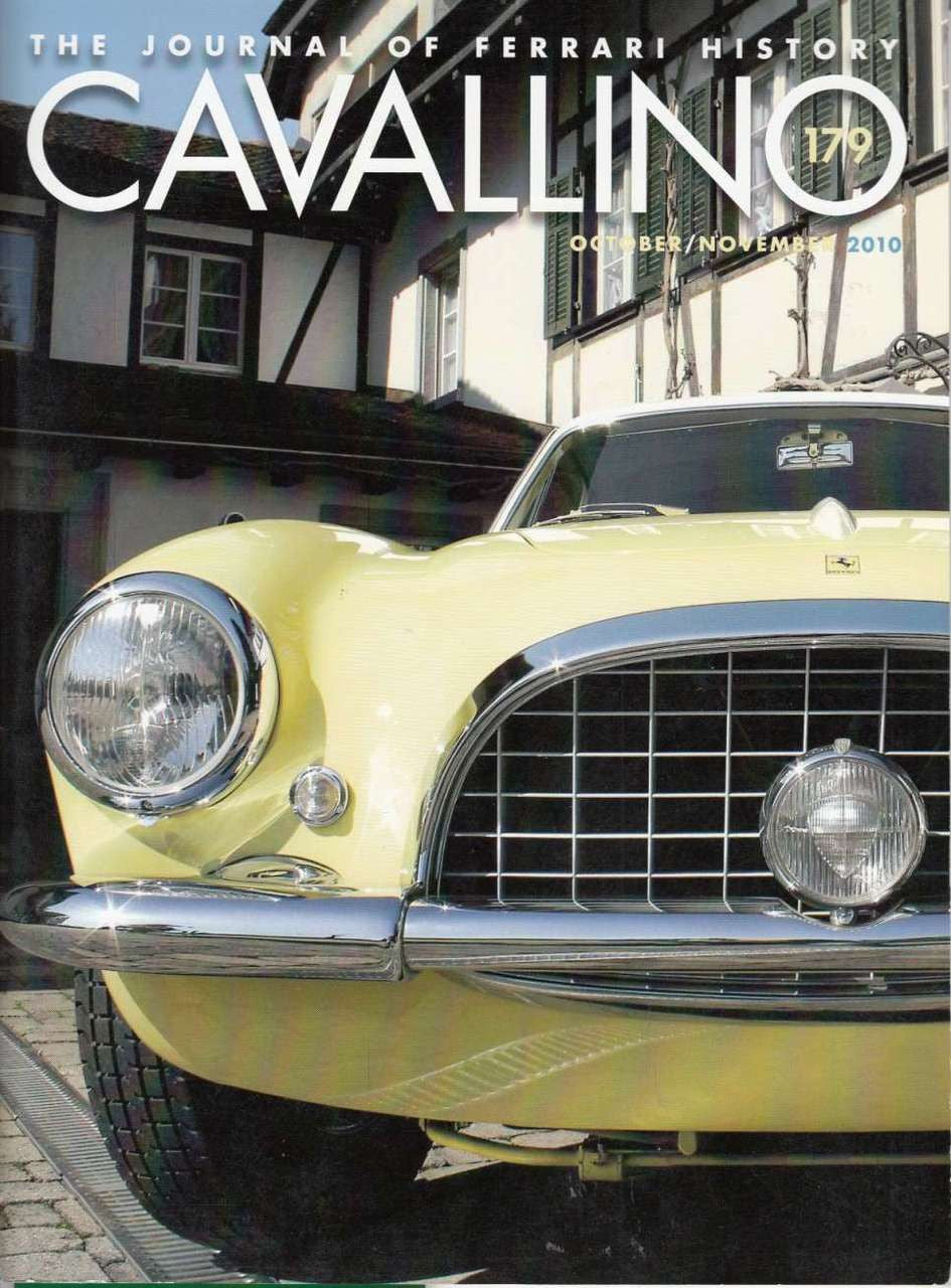 Cavallino The Enthusiast's Magazine of Ferrari Number 179 Oct/Nov 2010