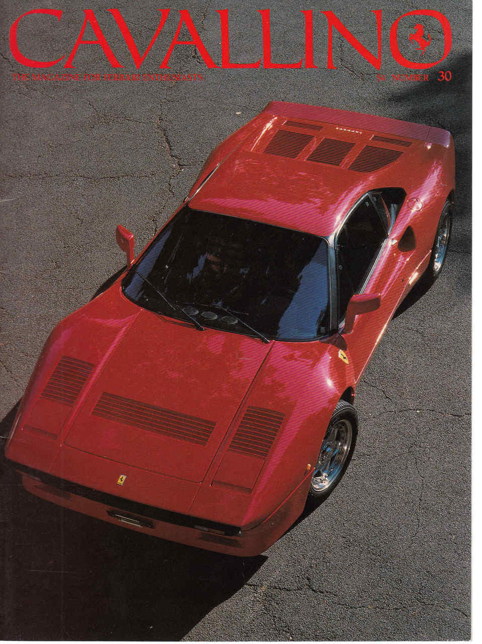 Cavallino The Enthusiast's Magazine of Ferrari Number 30 (CAV30)