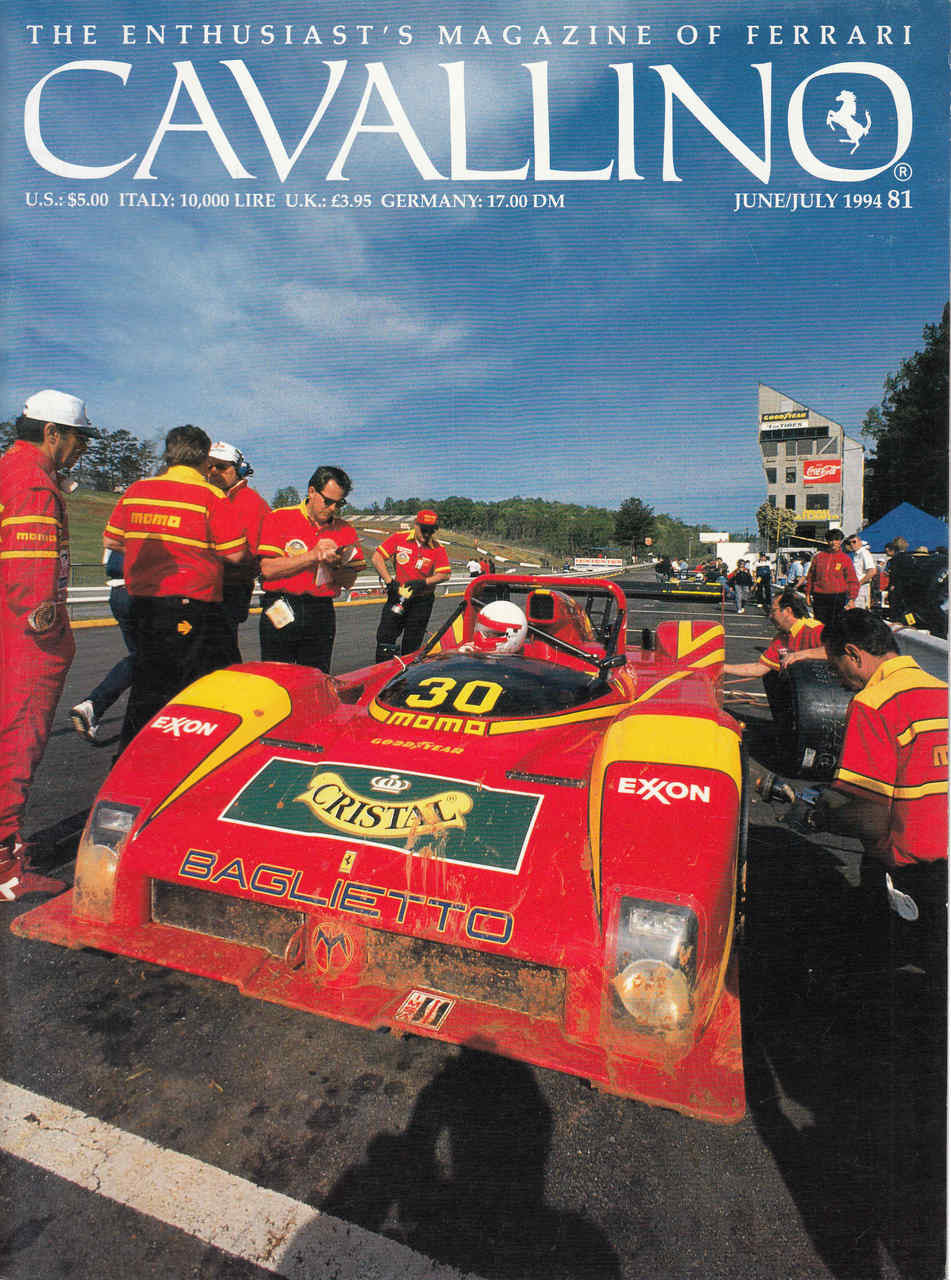 Cavallino magazine issue 81 with blue cover and large CAVALLINO title