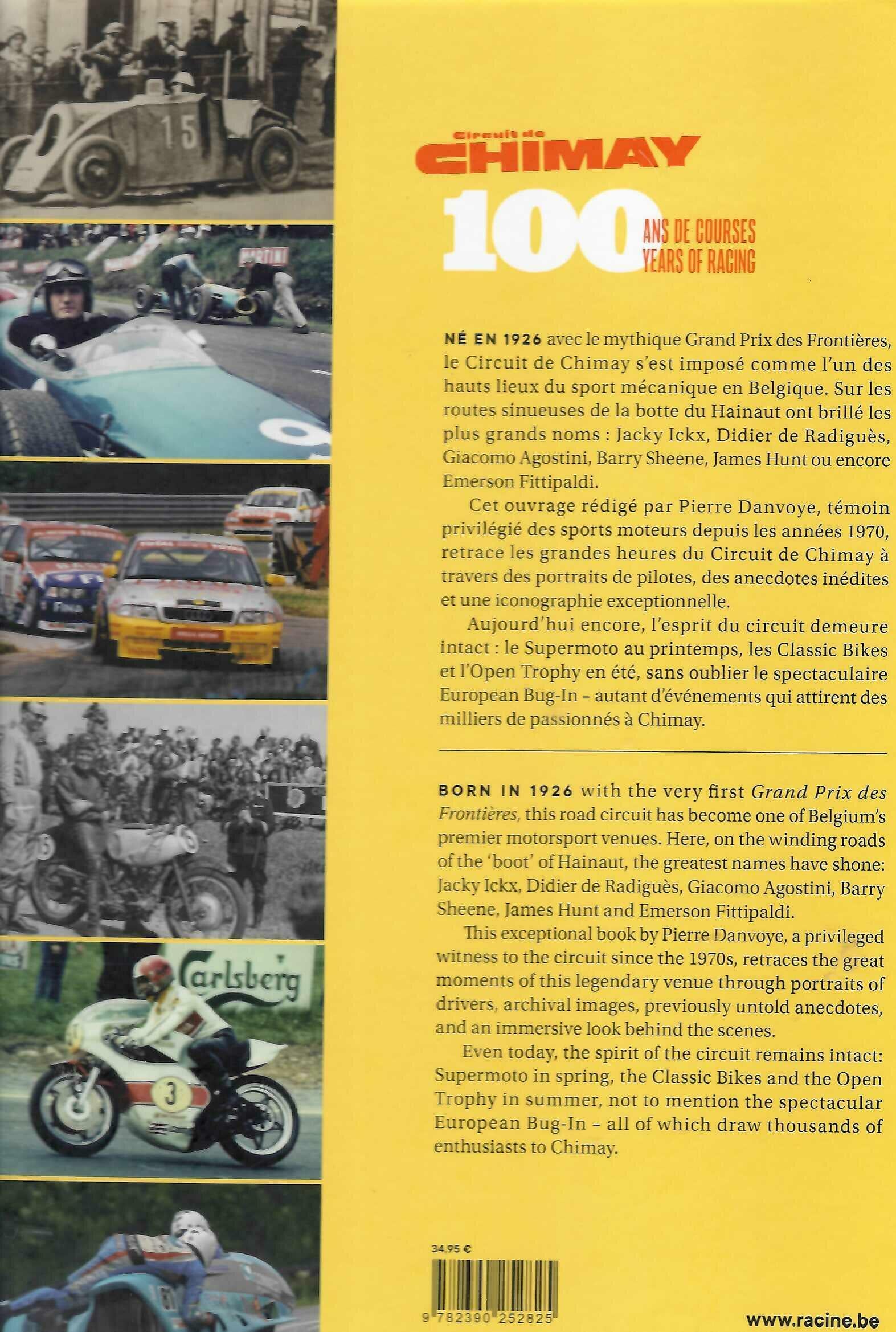 Circuit de Chimay: 100 Years of Racing by Pierre Danvoye