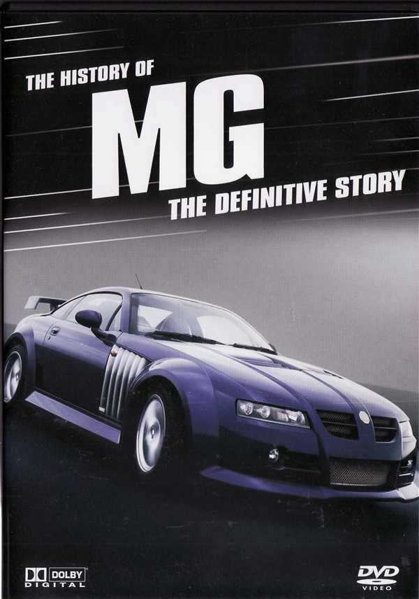 The History of MG: The Definitive Story DVD