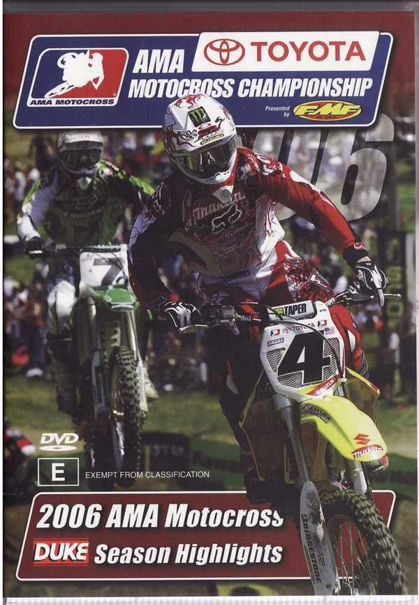AMA Motocross Championship 2006: Season Highlight DVD