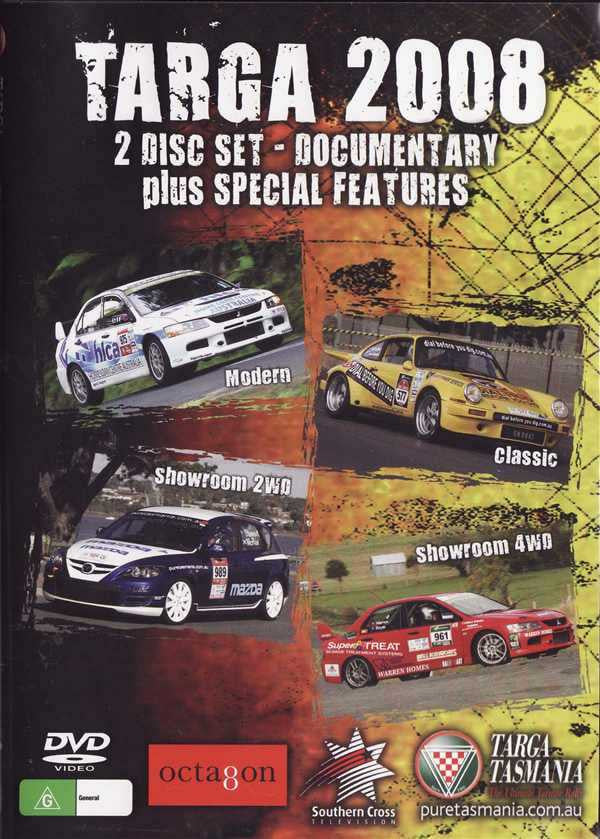 Targa Tasmania 2008: The Ultimate Tarmac Rally: Documentary (2 DVD Set)