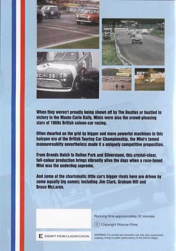 1960s British Mini Racing DVD