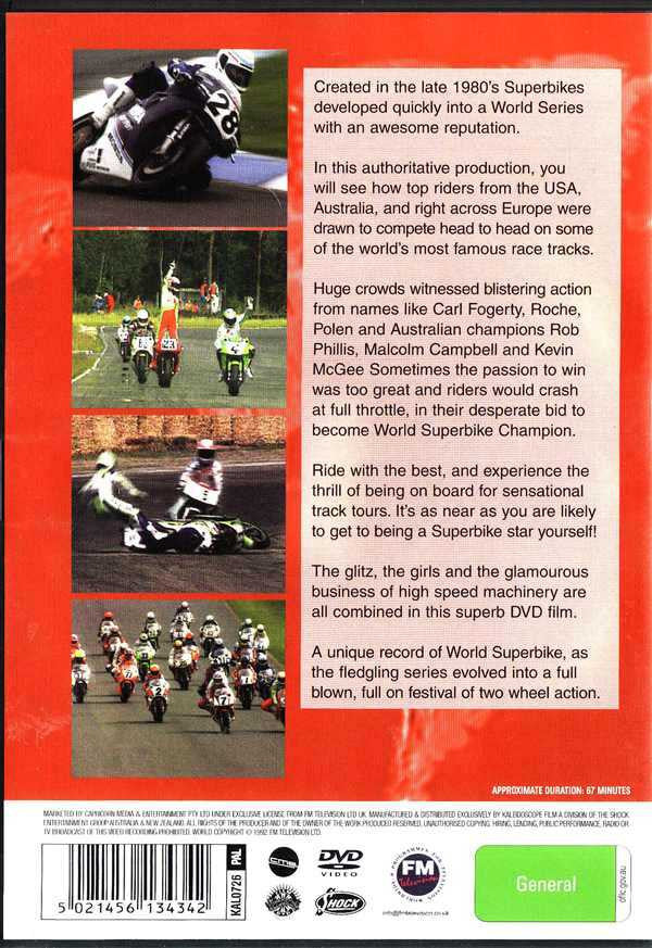 World of Superbikes DVD