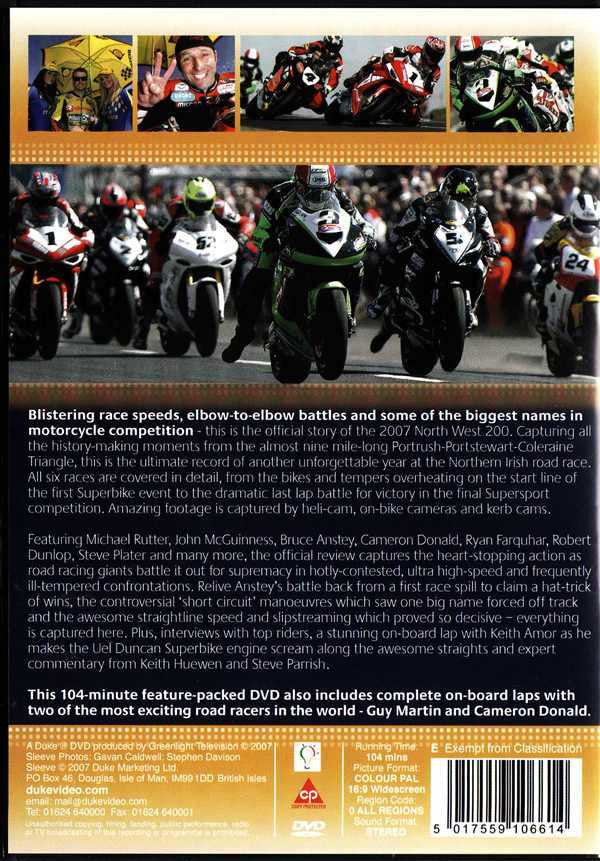 NW 200: Official Review of The 2007 Kennedy International DVD