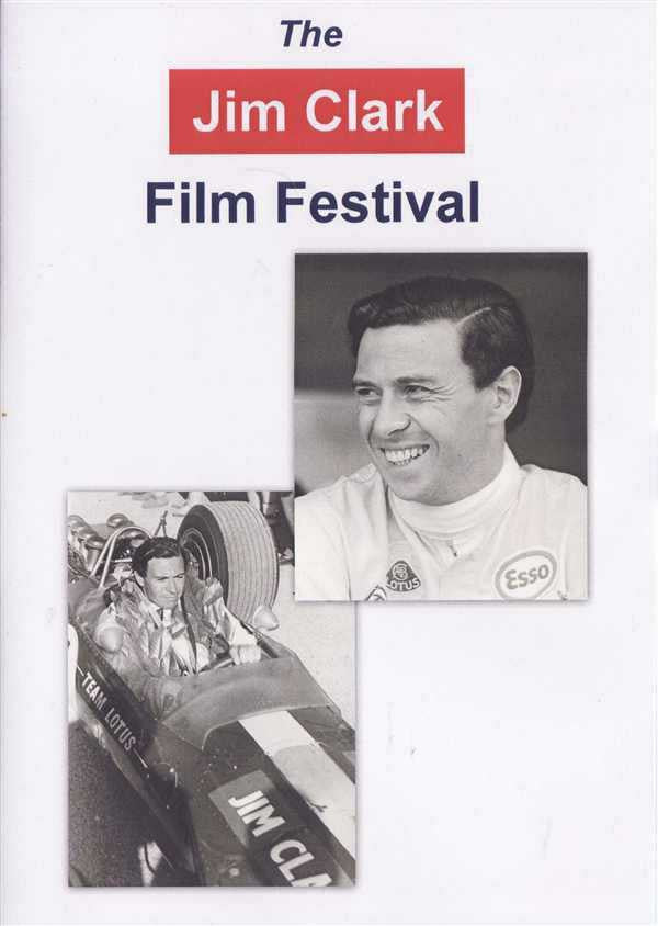 DVD cover with red and blue title, two black-and-white racing photos, and smiling man portrait.
