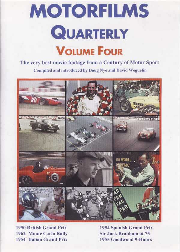 Motorfilms Quarterly Volume Four DVD