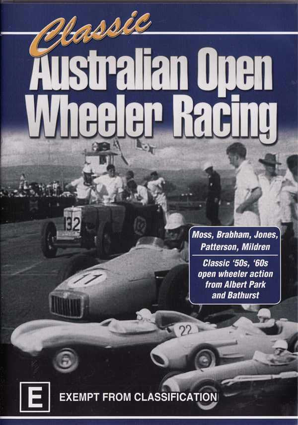 Classic Australian Open Wheeler Racing DVD