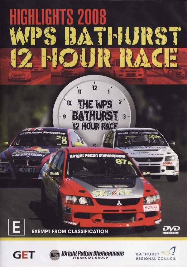 Highlights 2008 WSP Bathurst 12 Hour Race DVD