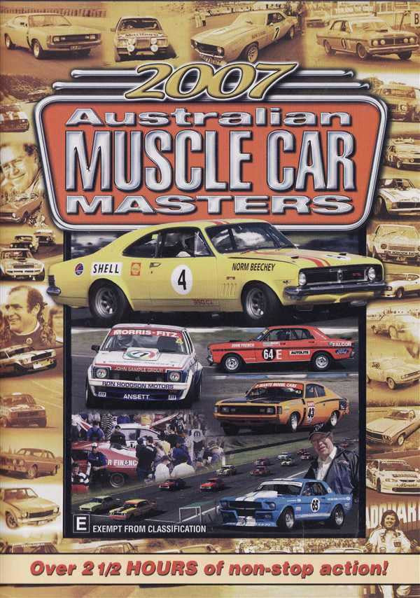 Highlights of The 2007 Australian Muscle Car Masters DVD