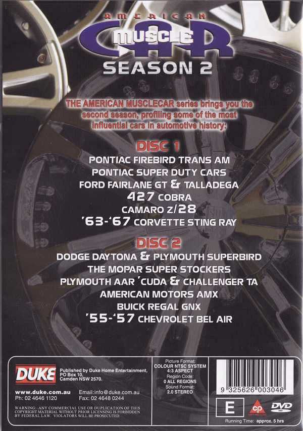 American Muscle Car: Season 2 (2 DVD Set)