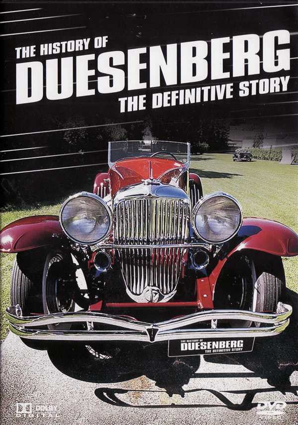 The History of Duesenberg: The Definitive Story DVD