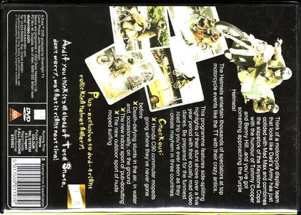 The Purple Helmets: Total Sh*te! DVD