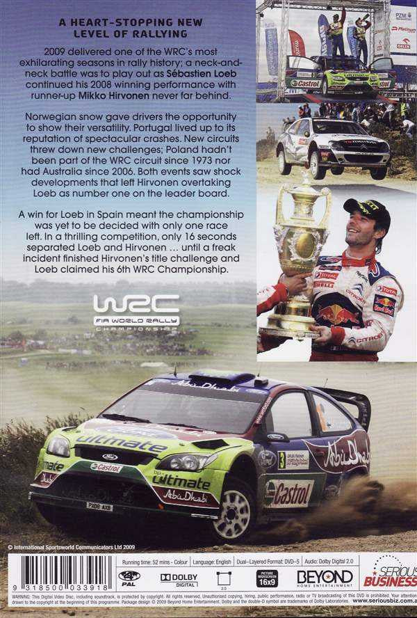 FIA World Rally Championship 2009: The Official Season Review DVD