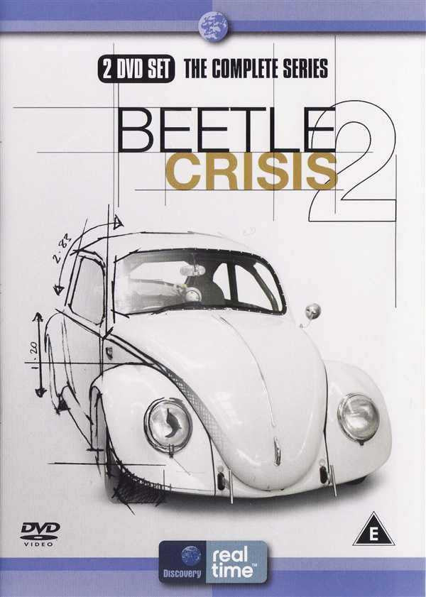 DVD set cover with illustrated beetle car and Beetle Crisis 2 title text