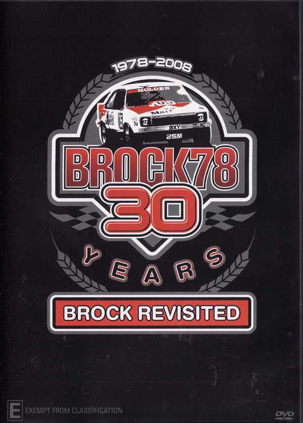 Brock78: 30 Years, Brock Revisited DVD