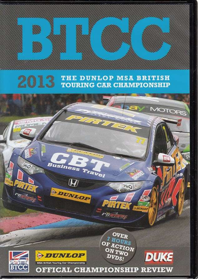 BTCC: The 2013 The Dunlop MSA British Touring Car Championship DVD