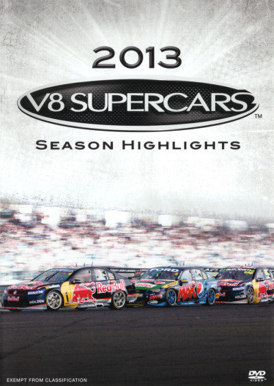 V8 Supercars 2013 Season Highlights DVD