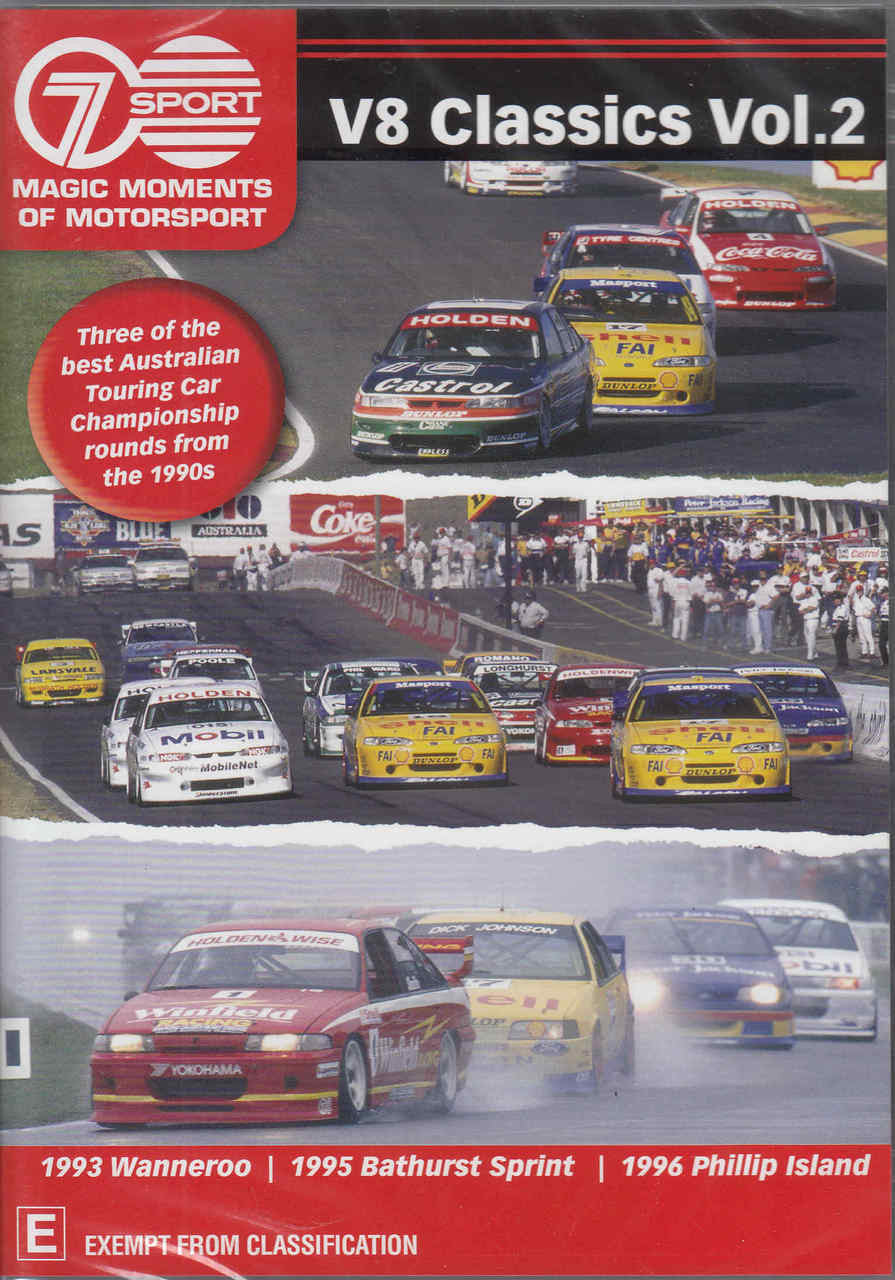Magic Moments Of Motorsport: V8 Classics Vol.2 DVD  - front