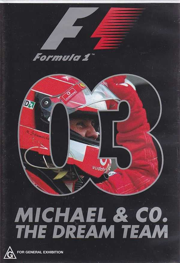 Formula One 2003: Michael and CO. The Dream Team DVD