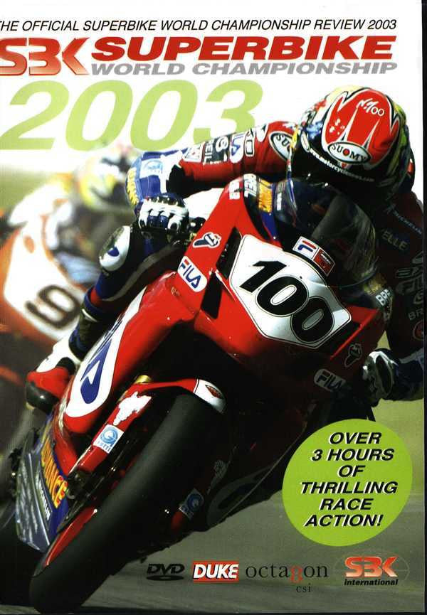 Superbike World Championship 2003: The Official FIM Review DVD