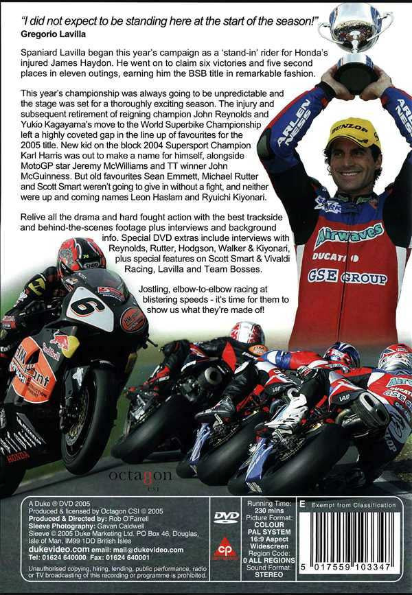 British Superbike 2005: Championship Review DVD