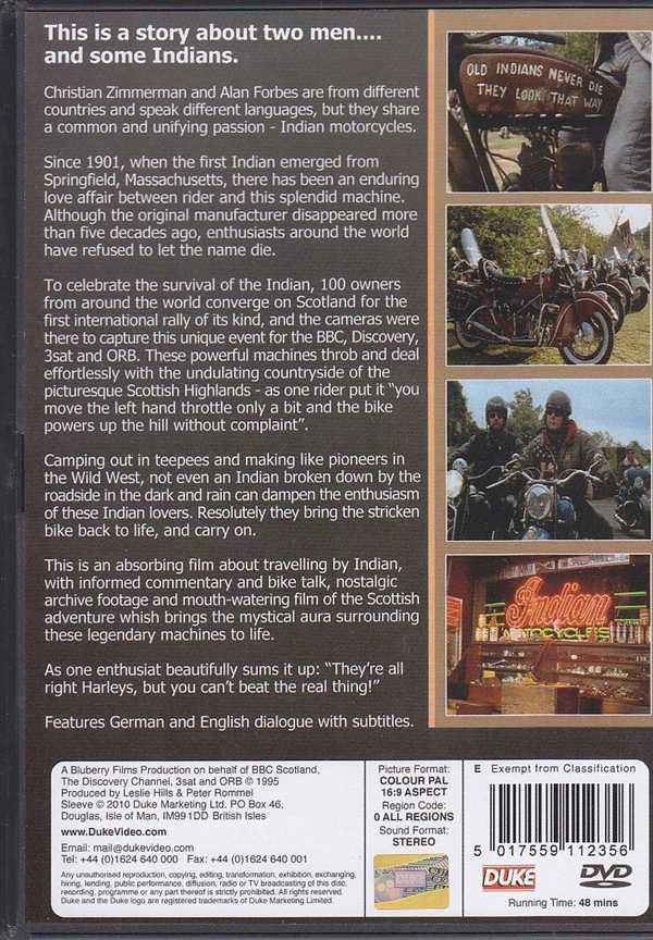 Old Indians Never Die: A Celebration of the Indian Motorcycle DVD