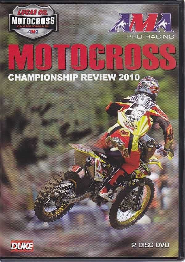 Motocross Championship Review 2010 Two DVD SET