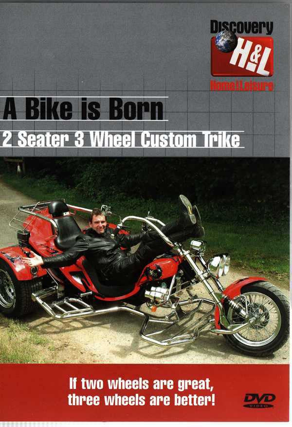 A Bike Is Born: 2 Seater 3 Wheel Custom Trike DVD