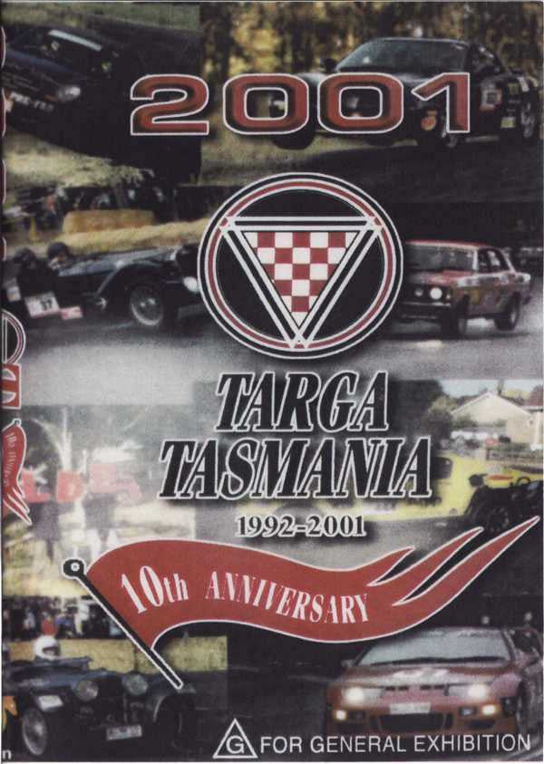 Targa Tasmania 1992 - 2001: 10th Anniversary DVD