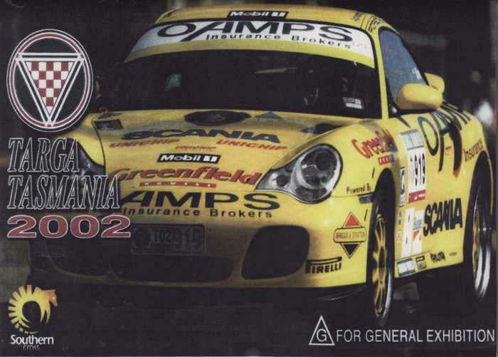 Targa Tasmania 2002 DVD
