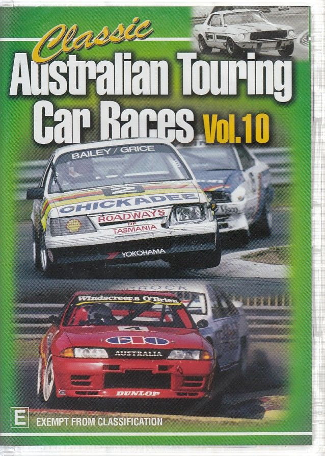 Classic Australian Touring Car Races Vol. 10 DVD