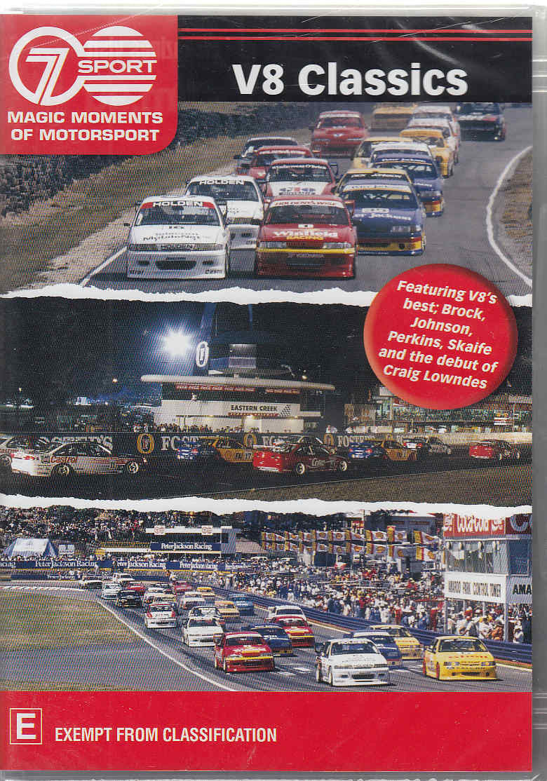 V8 Classics - Memorable Races From The Start Of The V8 Era DVD