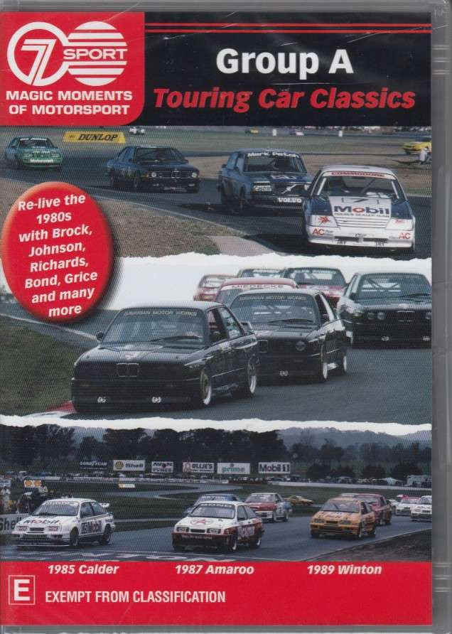 Group A Touring Car Classics DVD