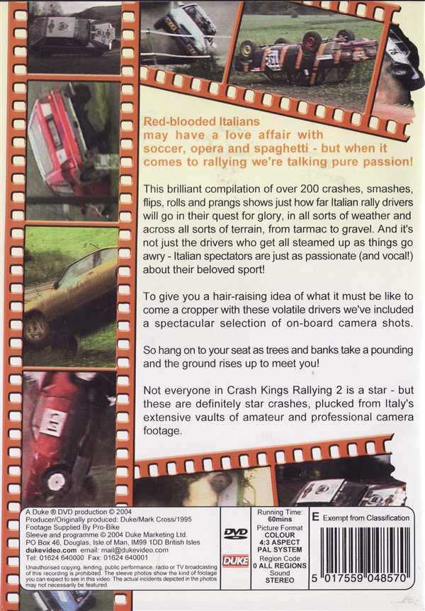 Crash Kings Rallying 2 DVD