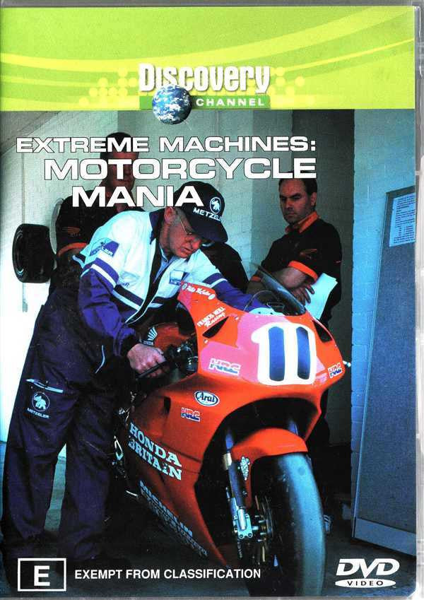 Extreme Machines: Motorcycle Mania DVD