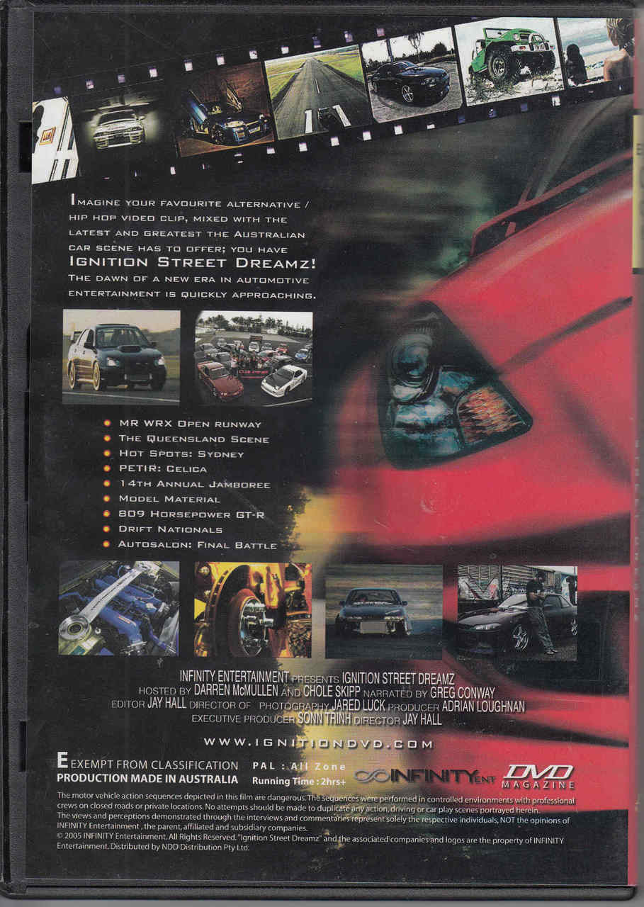 Ignition Street Dreamz Edition 002 Oct/Nov Magazine DVD