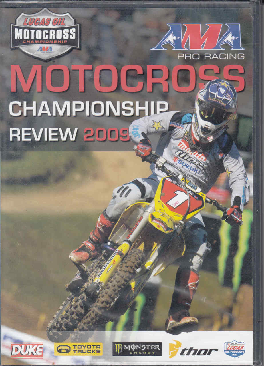 AMA Pro Racing Motocross Championship Review 2009 2-DVD Set - front
